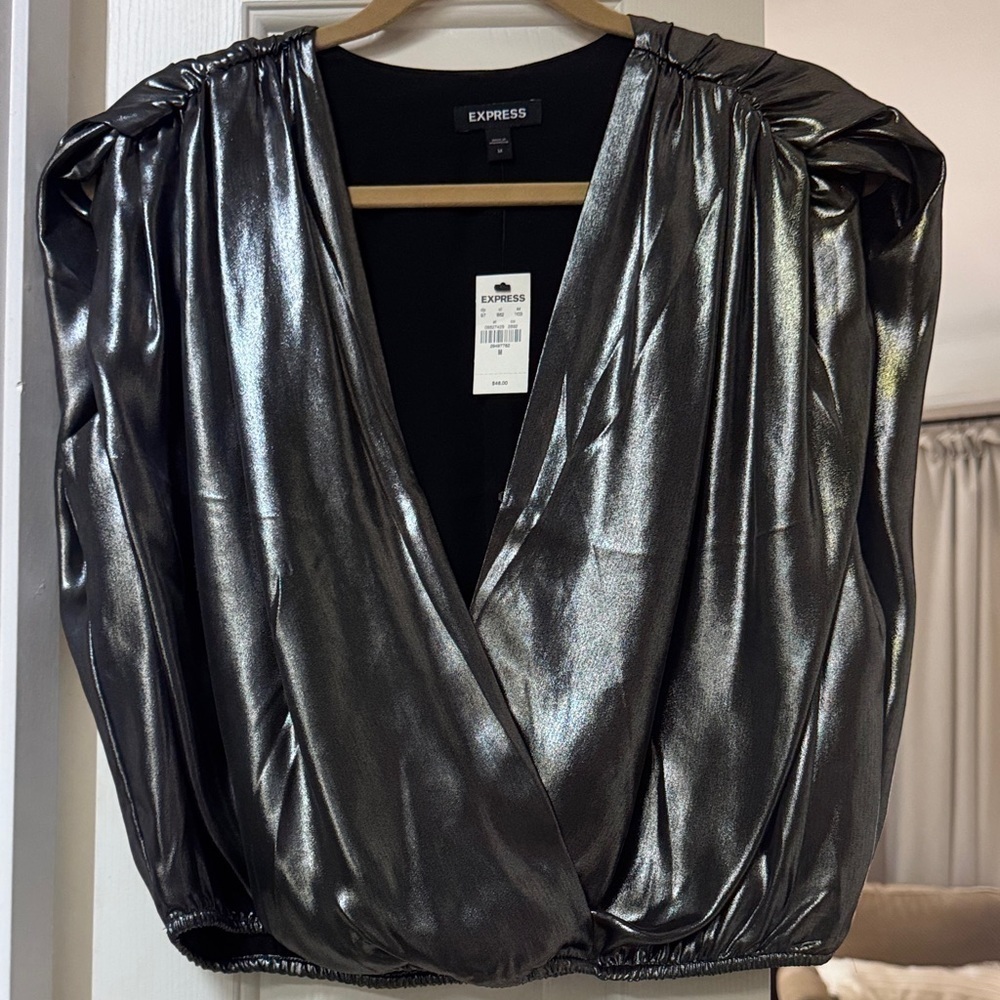 Metallic shirt